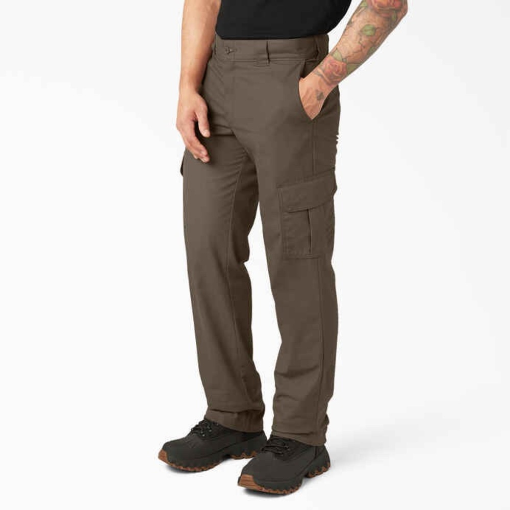 FLEX Regular straight Cargo Pants size 34x34.                   (color mushroom)